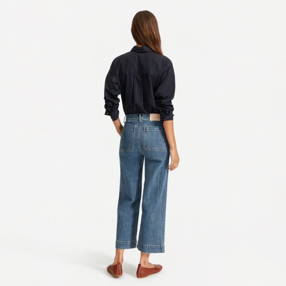 Everlane Wide-leg jeans in Medium Indigo - Picture 5 of 6